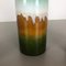 German Multicolor Fat Lava Vase Pottery by Scheurich, 1970s, Set of 3, Image 7