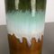 German Multicolor Fat Lava Vase Pottery by Scheurich, 1970s, Set of 3 8