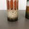 Mehrfarbige deutsche Fat Lava Vase von Scheurich, 1970er, 3er Set 5