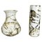 German Ceramic Studio Pottery Vase by Gerhard Liebenthron, 1980s, Set of 2 1