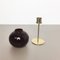 Swedish Brass and Glass Candleholder by Hans-Agne Jakobsson Ab, 1960s, Image 5