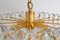 Austrian Gilt Brass Crystal Glass Light Fixture from Kalmar, 1970, Image 5