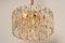 Austrian Gilt Brass Crystal Glass Light Fixture from Kalmar, 1970, Image 10