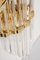 Lámparas de pared italianas de cristal al estilo de Venini, años 70. Juego de 2, Imagen 3