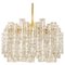 German Murano Glass Tubes Chandelier by Doria, 1960s, Image 1