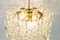 German Murano Glass Tubes Chandelier by Doria, 1960s 4