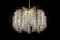 German Murano Glass Tubes Chandelier by Doria, 1960s 5