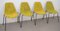 Italian Chairs by Gianfranco Legler, 1960s, Set of 4, Image 3