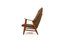 Danish Modern Highback Lounge Chair in Teak, 1960s 4