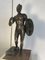 Warrior with Helmet, 1900s, Bronze & Marble 2