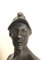 Guerrero con casco, década de 1900, bronce y mármol, Imagen 8
