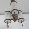 Antique English Frosted Glass Pendant 10