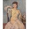 Nudo di donna, olio su tela, con cornice, Immagine 2