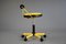 Postmodern Yellow and Black Adjustable Office Chair from Bieffeplast, Italy, 1980 9