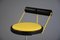 Postmodern Yellow and Black Adjustable Office Chair from Bieffeplast, Italy, 1980 6