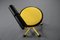 Postmodern Yellow and Black Adjustable Office Chair from Bieffeplast, Italy, 1980, Image 7