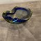 Blue and Green Sommerso Murano Glass Ashtray by Flavio Poli, 1970s 4