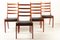 Vintage Danish Teak High-Back Dining Chairs by Korup Stolefabrik, 1960s, Set of 4, Image 3