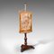 Antique English Pendant Pole Screen & Fireside Tapestry Stand, 1835 2