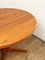 Mid-Century Modern Danish Round Extendable Teak Dining Table from Glostrup, 1960s 7