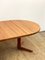 Mid-Century Modern Danish Round Extendable Teak Dining Table from Glostrup, 1960s 9