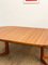 Mid-Century Modern Danish Round Extendable Teak Dining Table from Glostrup, 1960s 11