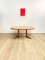 Mid-Century Modern Danish Round Extendable Teak Dining Table from Glostrup, 1960s, Image 2