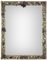 Vintage Tralcio Di Uva Mirror in Porcelain with Wood Frame with Grapevine Decoration by Giulio Tucci, Image 1