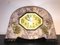 Orologio da camino in marmo, Francia, anni '20, Immagine 4