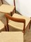 Mid-Century Modern Danish Teak Chairs Model 75 by Niels O. Møller for J. L. Moller, Denmark, Set of 4 8