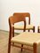 Mid-Century Modern Danish Teak Chairs Model 75 by Niels O. Møller for J. L. Moller, Denmark, Set of 4 11