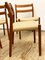 Mid-Century Modern Danish Teak Chairs Model 84 by Niels O. Møller for J. L. Moller, Denmark, Set of 4, Image 6