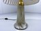 Lampada da tavolo a fungo in vetro di Peill & Putzler, Germania, Immagine 16