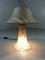 Glas Mushroom Tischlampe von Peill & Putzler, Deutschland 9