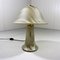 Glas Mushroom Tischlampe von Peill & Putzler, Deutschland 1