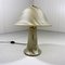 Glass Mushroom Table Lamp from Peill & Putzler, Germany 1