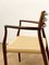 Mid-Century Modern Danish Rosewood 62 Armrest Chair by Niels O. Møller for J. L. Moller, 1960s 16