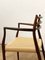 Mid-Century Modern Danish Rosewood 62 Armrest Chair by Niels O. Møller for J. L. Moller, 1960s 15