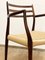 Mid-Century Modern Danish Rosewood 62 Armrest Chair by Niels O. Møller for J. L. Moller, 1960s 10