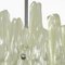 Mid-Century Modern Frosted Glass Acrylic Glass Chandelier by J.T. Kalmar 5