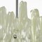 Mid-Century Modern Frosted Glass Acrylic Glass Chandelier by J.T. Kalmar, Image 5