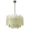 Mid-Century Modern Frosted Glass Acrylic Glass Chandelier by J.T. Kalmar, Image 1