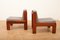 Campone 1 Stühle aus Holz & Stoff von Jürg Bally, 1975, 2er Set 3