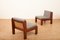 Wood & Fabric Campone 1 Chairs from Jürg Bally, 1975, Set of 2 9