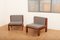 Wood & Fabric Campone 1 Chairs from Jürg Bally, 1975, Set of 2 12