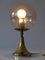 Lampada da tavolo Mid-Century moderna in ottone di Sölken Leuchten, Germania, anni '60, Immagine 3