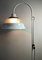 Vintage Emaille und Glas Stehlampe, 1970er 4