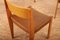 Wood & Leather Model 266 Chairs by Martha Huber- Villiger, 1954, Set of 6 10