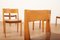 Wood & Leather Model 266 Chairs by Martha Huber- Villiger, 1954, Set of 6, Image 11