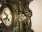 Horloge de Cheminée avec Bougeoirs en Bronze, France, 1880s, Set de 3 5